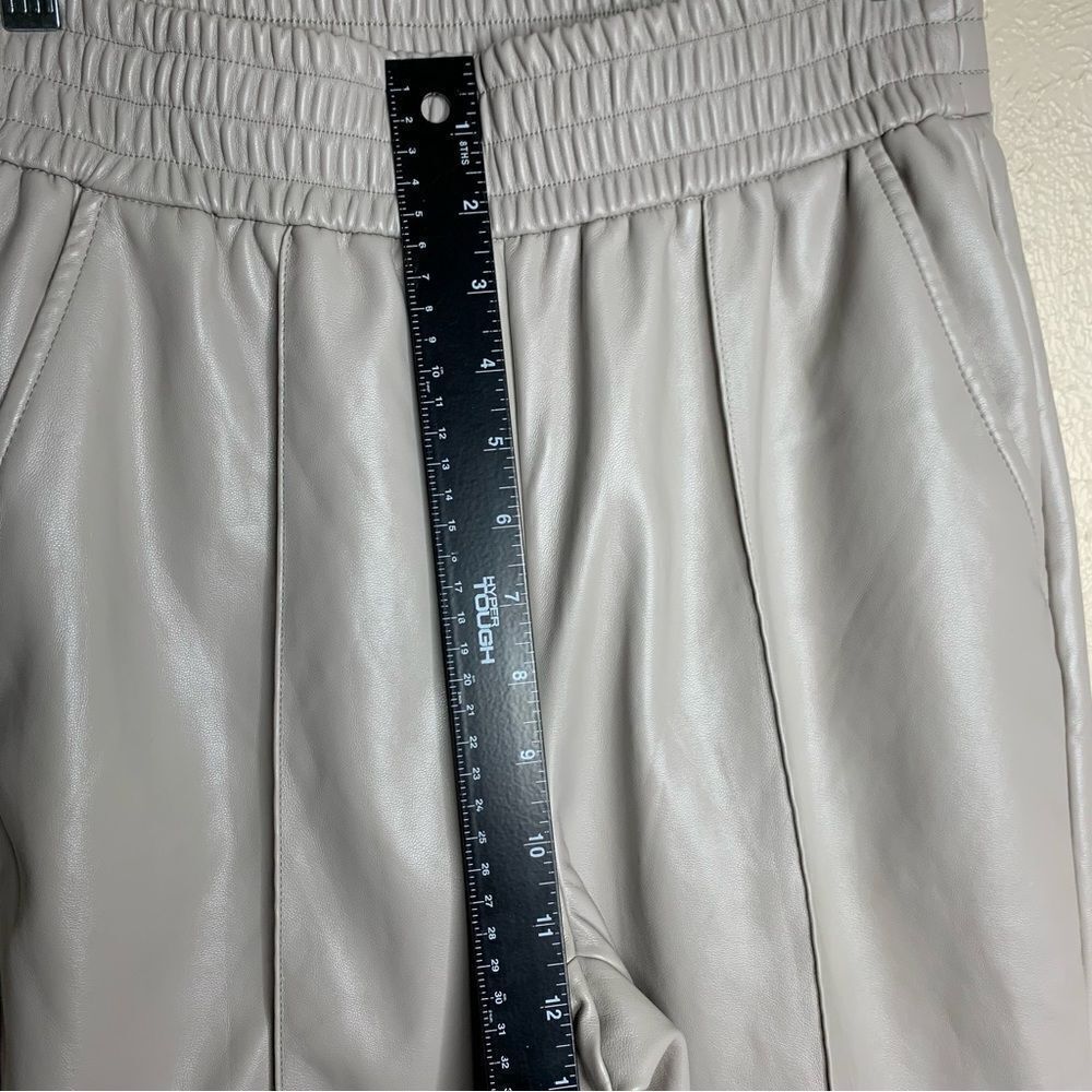 Maison d' Amelie Paris Faux‎ Leather Pull On Pants - Picture 10 of 11